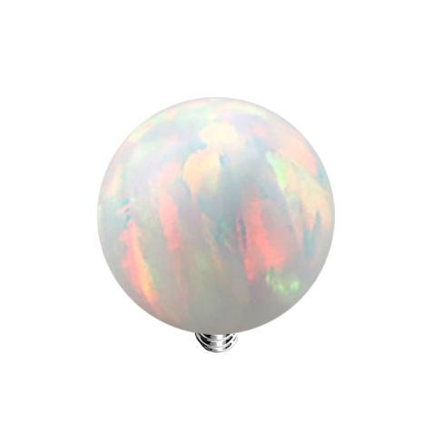 Dermal Anchor Kugel Opal weiss