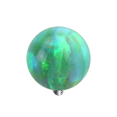 Dermal Anchor Ball Verde opale