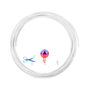 Micro barbell rod transparent from roll