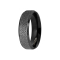 Ring polished black and speckled in the middle