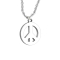 Chaîne argent Pendentif Peace argent