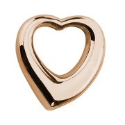 Pendentif cœur or rose