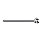 Clou nasal plier argent avec dôme