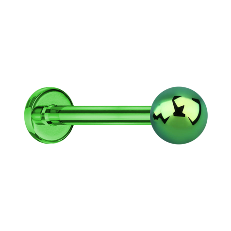 Micro Labret vert avec boule
