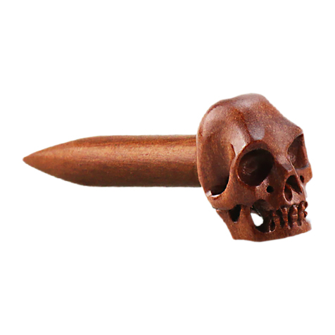 Expander en bois Sawo avec tête de mort