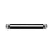 Barbell bar black