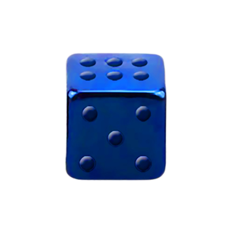 Micro cube bleu foncé