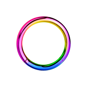 Micro anneau à segment coloré