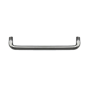 Surface barbell bar 90° silver