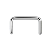 Septum ring U silver