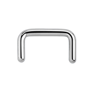 Septum ring U silver