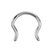Septum ring silver