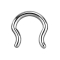 Anneau septum argent