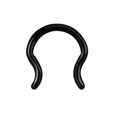 Anneau septum noir