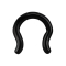 Anneau septum noir