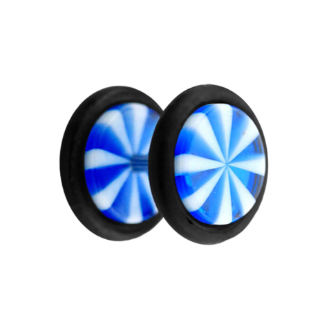 Fake Plug Twistet bleu