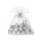 Organza bag white