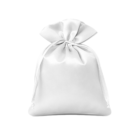 Sac en satin blanc