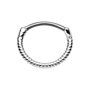 Anneau septum argent