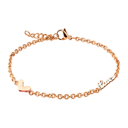 Kette rosegold Love