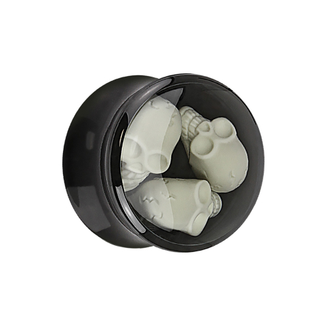 Flared Plug 3 Totenschädel