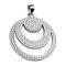 Pendant silver three circles