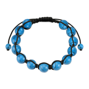 Collana di perline di pietra turchese