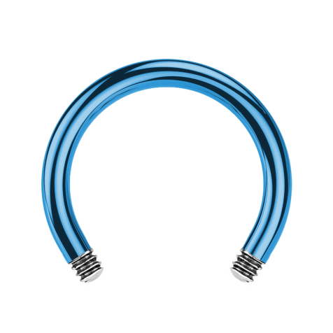 Barre Circular Barbell bleu clair