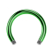 Barre Circular Barbell verte
