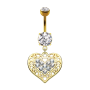 Banana placcata oro 14k con ciondolo tribale a forma di...