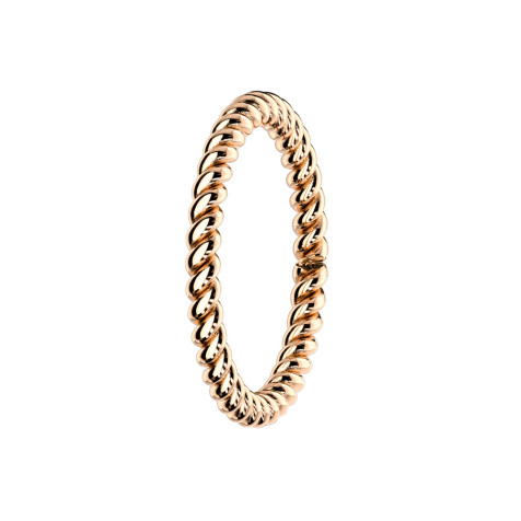 Ring rosegold geflochten