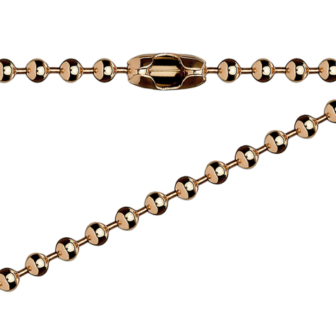 Collana con pendenti in oro rosa