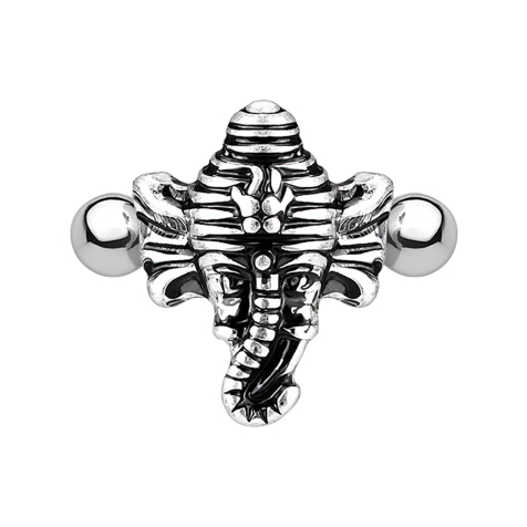 Bracciale micro bilanciere argento elefante