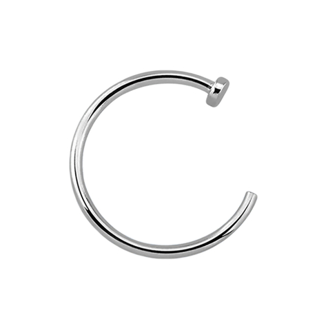 Nasenring offen silber