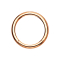 Micro segment ring hinged rose gold