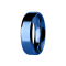 Anneau bleu bords arrondis