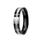 Bague noire couronne de laurier
