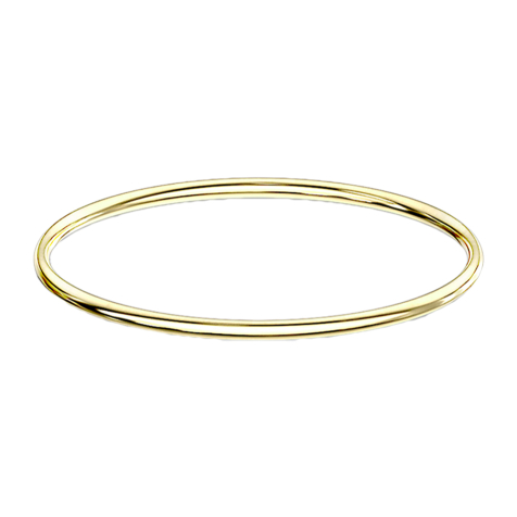 Bracelet gold-plated single