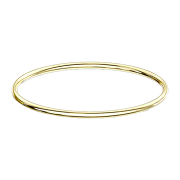 Bracciale singolo placcato oro