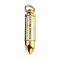 Gold-plated cartridge pendant