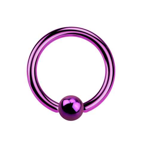 Ball Closure anneau violet