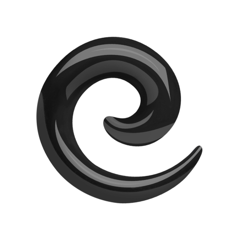 Spirale di espansione nera