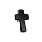 Dermal Anchor Cross black