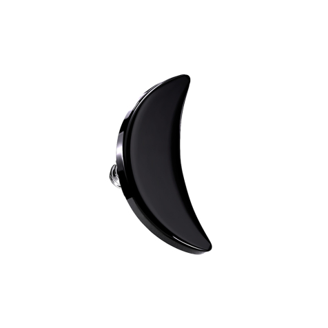 Dermal Anchor Moon black
