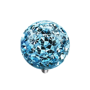 Ancrage dermique Boule de cristal aqua Couche protectrice...