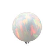 Dermal Anchor Kugel Opal weiss