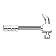 Martello per bilanciere argento