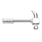 Martello Micro Barbell argento