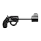 Barbell Rod Revolver black