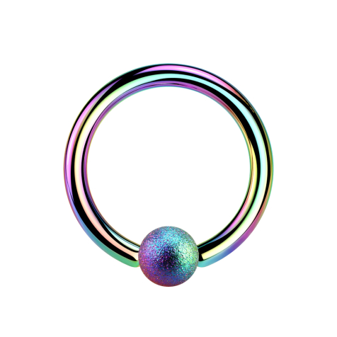 Anello di chiusura a sfera colorato a chiazze